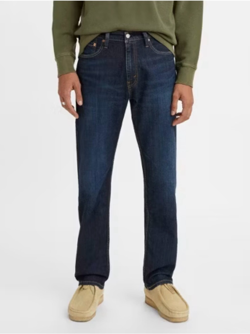 Levi's Men's Straight-Leg Indigo Denim Jeans W 30 x L 30